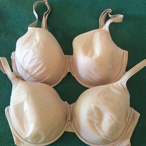 Victorias Secret Lined Perfect Coverage Bras 36DDD